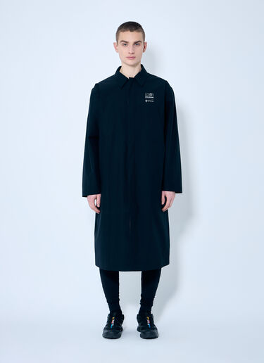 MM6 Maison Margiela x Salomon 徽标印花风衣  黑色 mms0159003