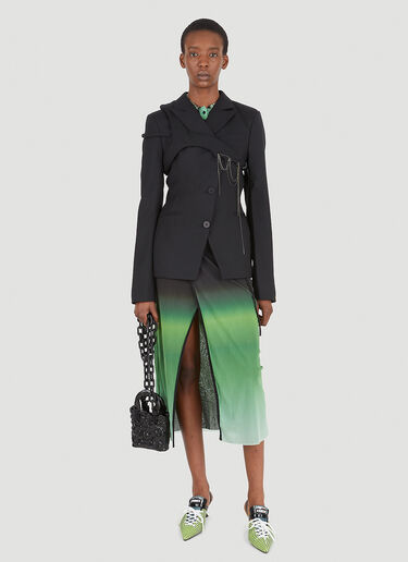 Ottolinger Fitted Harness Blazer Black ott0246008