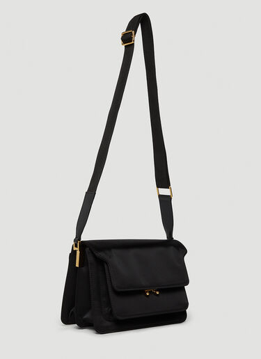 Marni Medium Trunk Light Shoulder Bag  Black mni0247047
