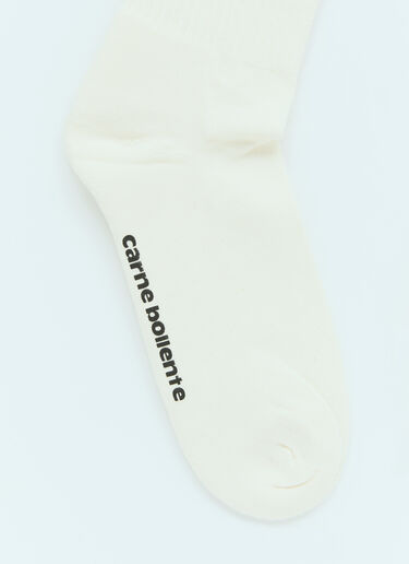Carne Bollente Socks Shocks White cbn0356010