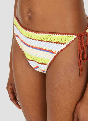 GANNI Crochet Bikini Bottoms Multicolour gan0248013