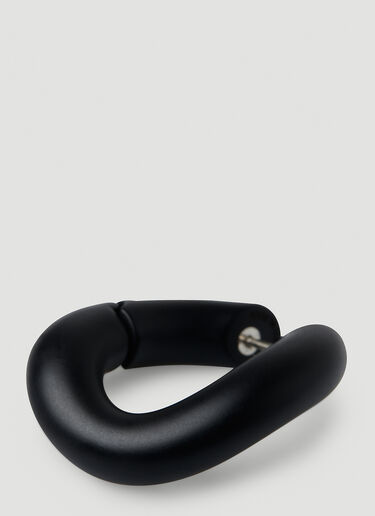 Balenciaga Loop Earrings Black bal0247122