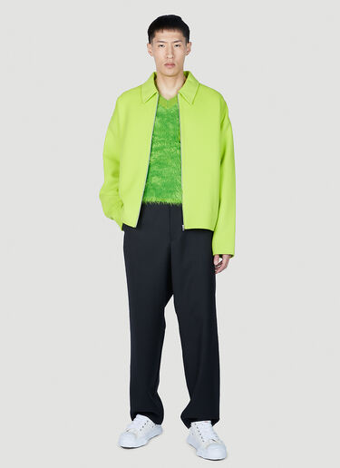 Acne Studios Fluffy Sweater Green acn0152007