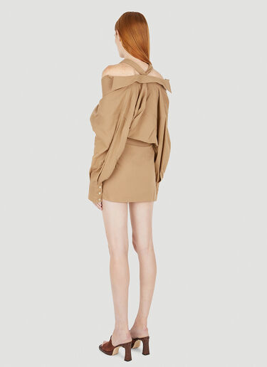 Jacquemus La Robe Agui 连衣裙 棕色 jac0250129