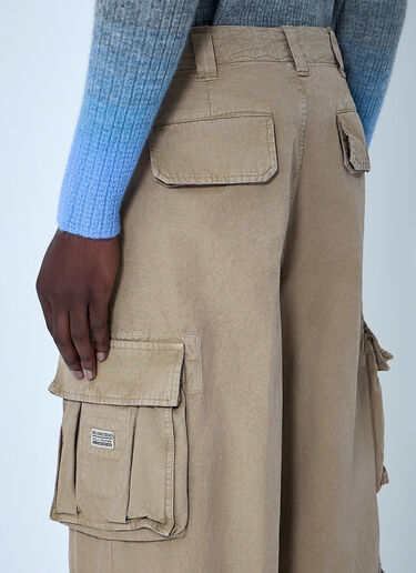Cargo Trousers with Pocket Detailing ERL Cargo Trousers with Pocket Detailing Beige erl0164008