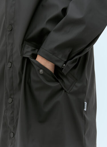 Rains 경량 코트 블랙 rai0356001