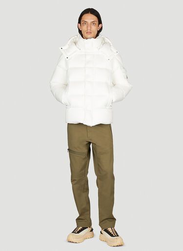 Moncler Vezere Short Down Jacket White mon0154008