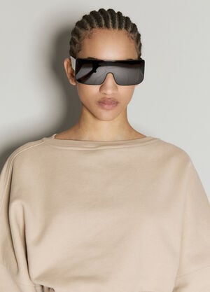 Rick Owens Documenta Sunglasses Black ris0355002
