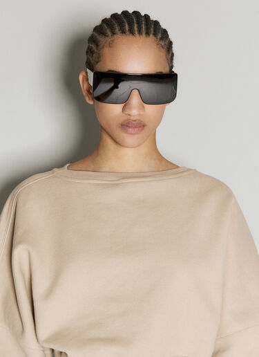 Rick Owens Documenta Sunglasses Black ris0355002