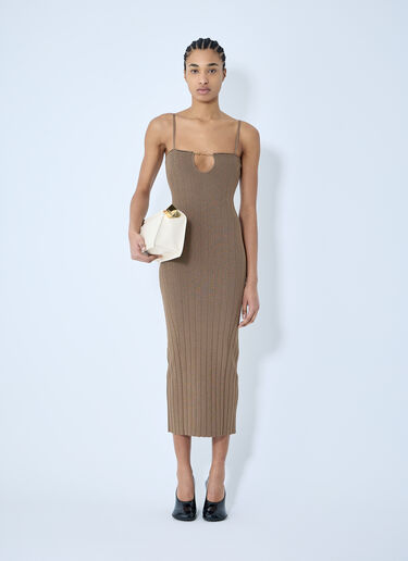 Jacquemus ラ ローブ シエラ ブルテル ドレス  ベージュ jac0260074