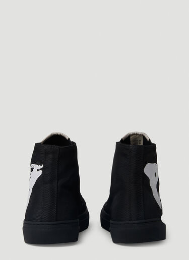 Vivienne Westwood Plimsoll High Top Sneakers Black vvw0152026