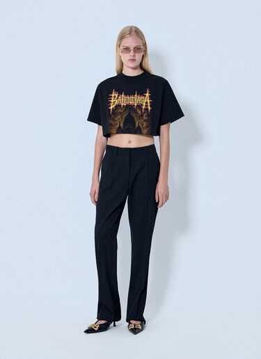 Balenciaga Slim Tailored Pants Black bal0264004