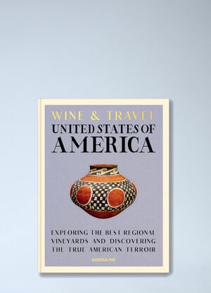 Assouline Wine And Travel: USA Book Blue wps0692451