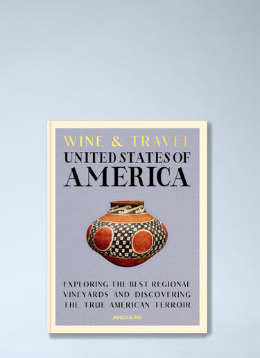 Wine And Travel: USA Book Assouline Wine And Travel: USA Book Blue wps0692451