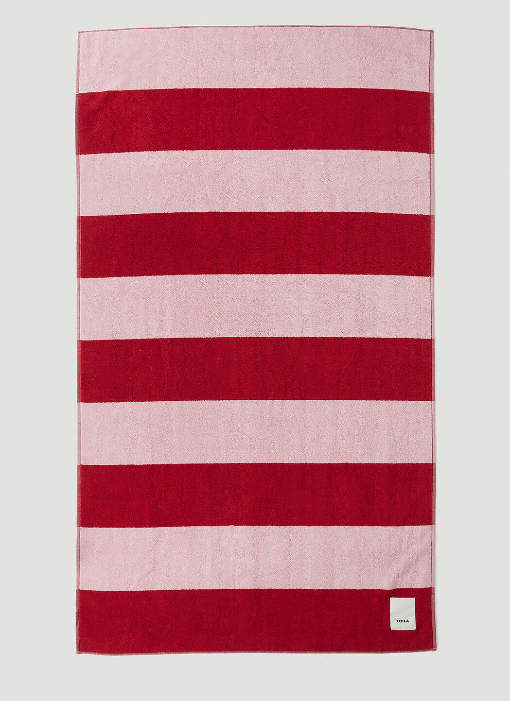 Red and white striped beach towels outlet