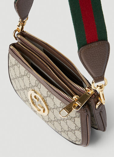 Gucci 블론디 GG 미니 크로스바디 백 브라운 guc0152167