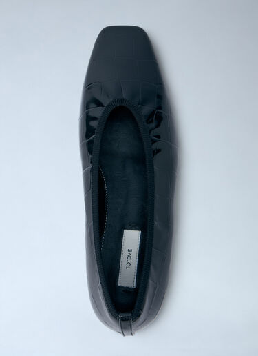 Minimalist Ballerinas Flats TOTEME Minimalist Ballerinas Flats Black tot0261052
