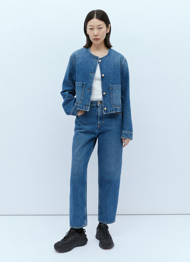 Moncler Lampusa Denim Jacket Blue mon0256004