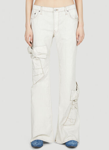 Acne Studios Bow Jeans White acn0252056