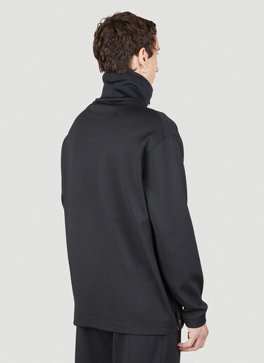 Lanvin Polo Sweatshirt Black lnv0151005