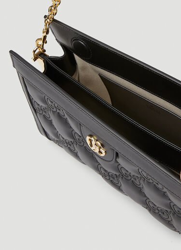 Gucci GG Matelasse Shoulder Bag Black guc0251242