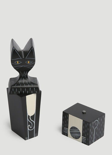 Vitra Cat Wooden Doll Black wps0644763