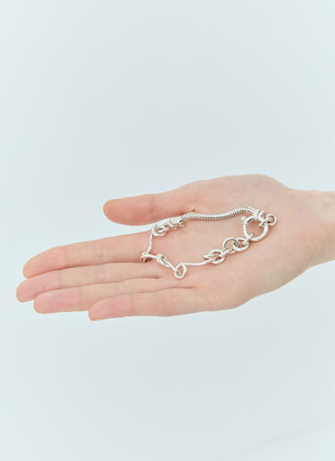 Milko Boyarov Knot Chain Bracelet Silver mkb0355003