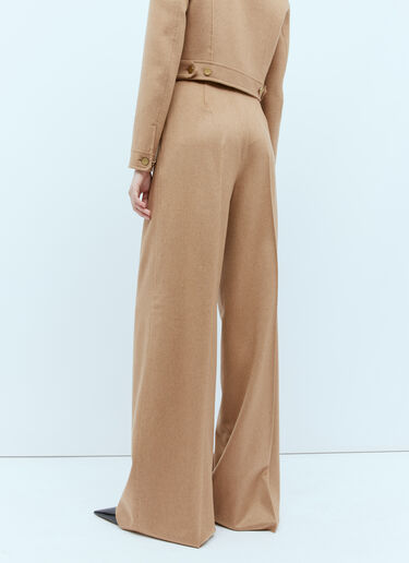 Wide Leg Wool Pants Max Mara Wide Leg Wool Pants Camel max0254066