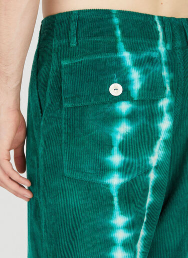 Grid Pants The Elder Statesman Grid Pants Dark Green tes0150008