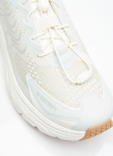 HOKA x Satisfy Clifton LS Satisfy Running Sneakers White hxs0355001