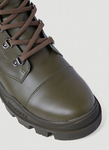 Moncler Larue 搭扣及踝靴 卡其色 mon0253044