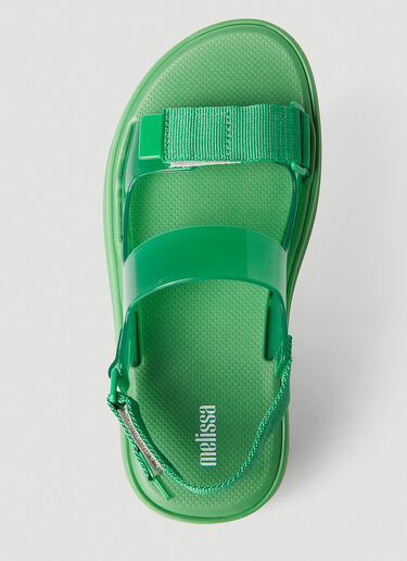 Melissa Brave Papete Sandals Green mls0252001