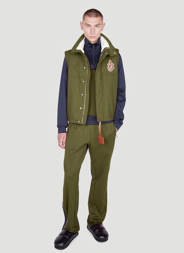 1 Moncler JW Anderson Tryfan Gilet Jacket Green mjw0152002