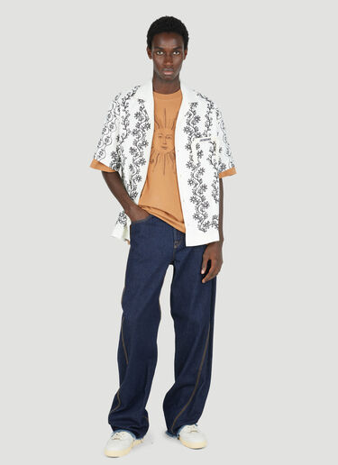 Jacquemus 라 슈미즈 진 셔츠 화이트 jac0154005