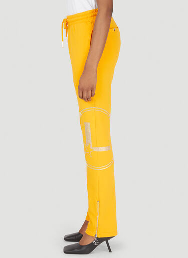 Lourdes Sequin Graphic Track Pants Orange lou0346009