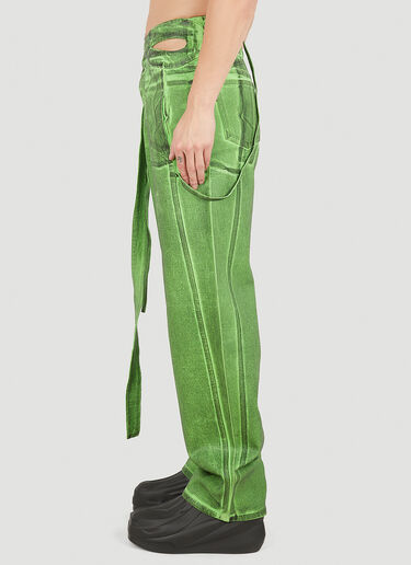Wrap Jeans Ottolinger Wrap Jeans Green ott0350004