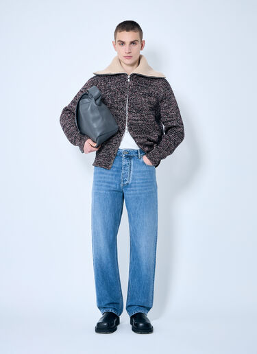 Bottega Veneta Indigo Wide Leg Jeans Blue bov0159006