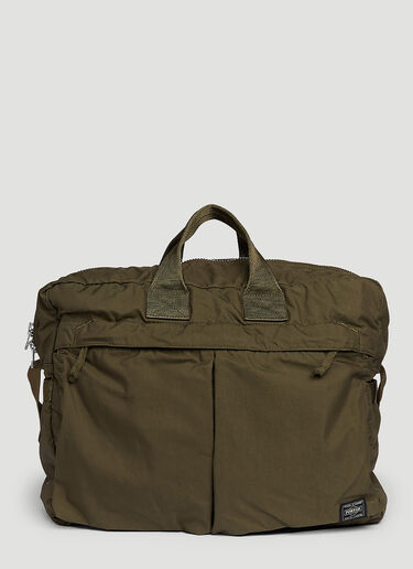 Porter-Yoshida & Co. Ian Oversea 2Way Boston Bag Green wps0639674