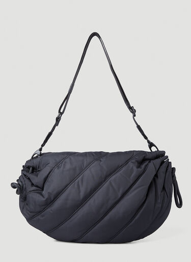 GANNI 绗缝 Tech Duffle 单肩包 黑 gan0246115