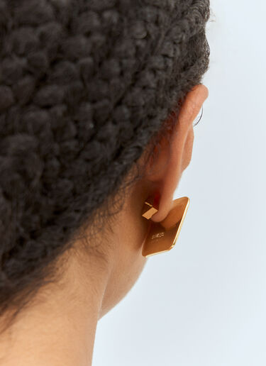 Jacquemus Les Rond Carre 耳环 金色 jas0256005