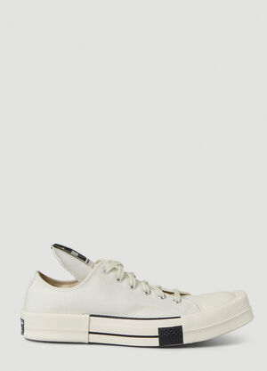 Rick Owens DRKSHDW x Converse TURBODRK Chuck 70 Ox Sneakers Beige dsc0356002