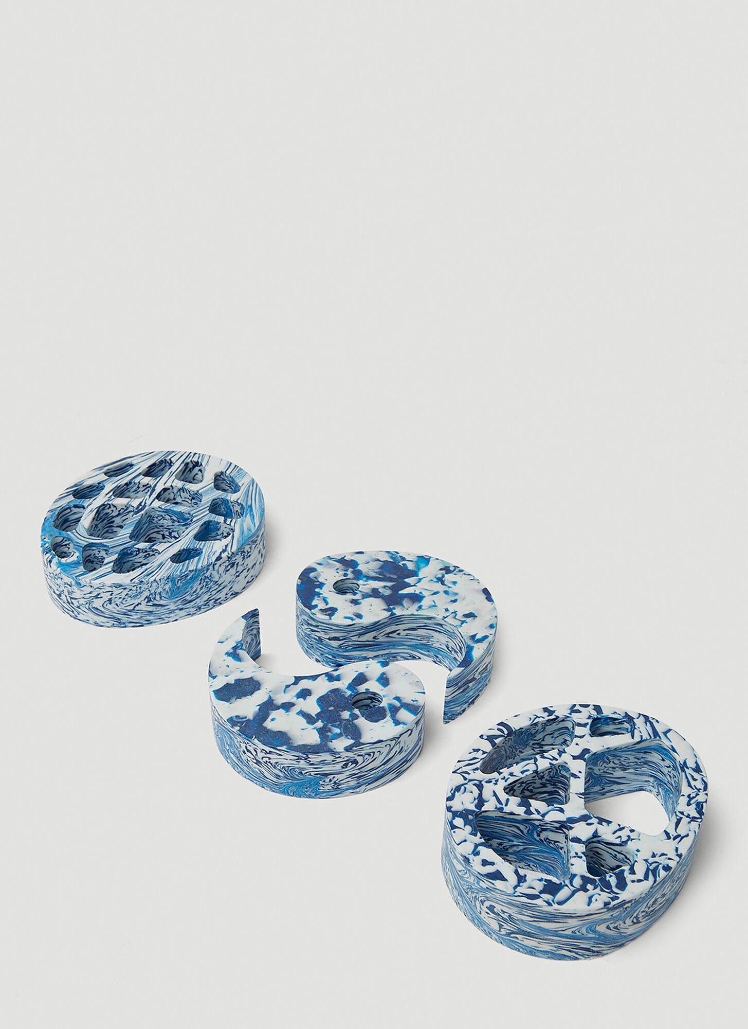 Space Available Symbolism Paper Weights In Blue