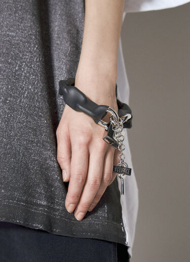 MM6 Maison Margiela Cover Bracelet Black mmm0354003