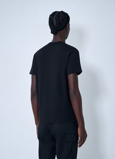 Moncler Logo Motif T-Shirt Black mon0163038