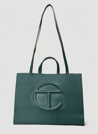 Telfar Large Shopping Bag Green tel0342015