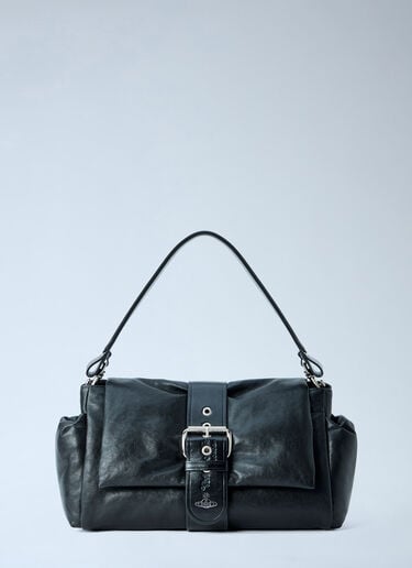 Vivienne Westwood Hazel Treasure XL Shoulder Bag Black vvw0265031
