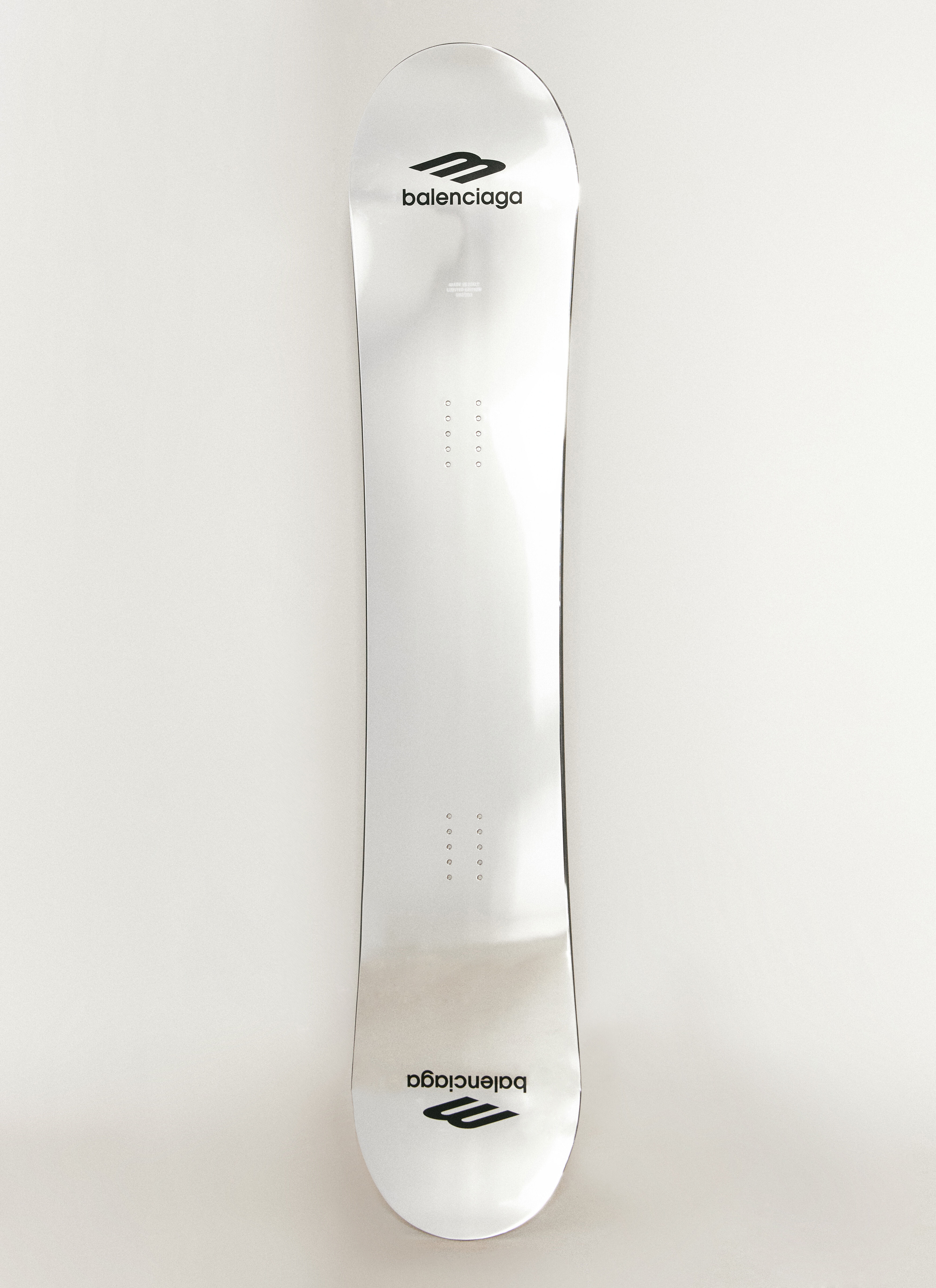 Balenciaga ロゴプリント スノーボード ブラック bal0155113