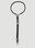 Thom Browne Neck Keychain Grey thb0349001