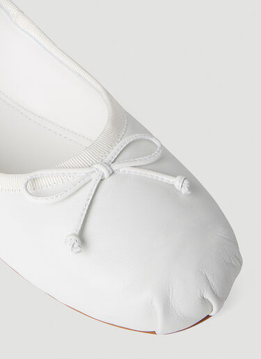 Miu Miu Ballerina 平底鞋 白 miu0252030