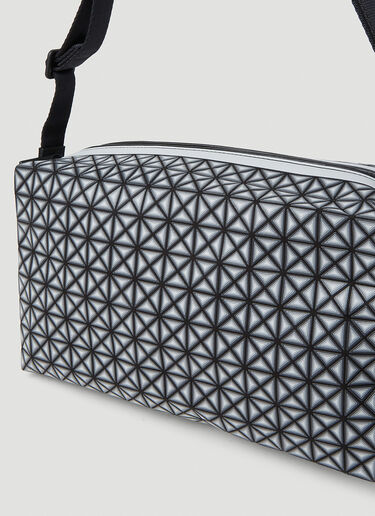 Bao Bao Issey Miyake Saddle Crossbody Bag Grey bao0151001